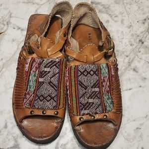 Rare Vtg Ralph Lauren Huarache Sandles Men's 11.5